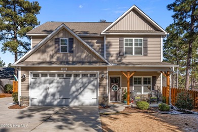 This beautifully maintained home showcases quality craftsmanship on Pinehurst Golf Course No. 8 in North Carolina - for sale on GolfHomes.com, golf home, golf lot