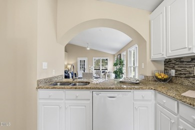 Beautifully maintained ranch home in a prime Raleigh location on Hedingham Golf and Athletic Club in North Carolina - for sale on GolfHomes.com, golf home, golf lot