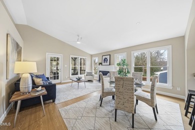 Beautifully maintained ranch home in a prime Raleigh location on Hedingham Golf and Athletic Club in North Carolina - for sale on GolfHomes.com, golf home, golf lot