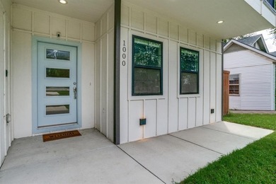 Stunning modern farmhouse on a prominent corner lot, backing to on Tenison Park Golf Club in Texas - for sale on GolfHomes.com, golf home, golf lot