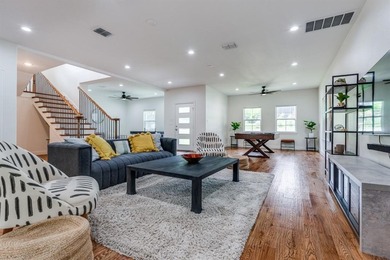 Stunning modern farmhouse on a prominent corner lot, backing to on Tenison Park Golf Club in Texas - for sale on GolfHomes.com, golf home, golf lot