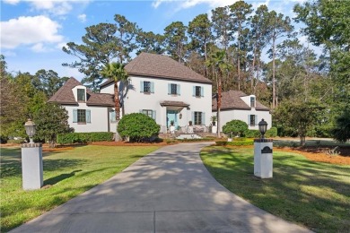 A stunning French Country estate awaits on the island's north on The King and Prince Golf Course, Home of the Hampton Club in Georgia - for sale on GolfHomes.com, golf home, golf lot