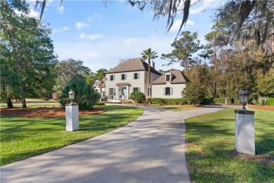 A stunning French Country estate awaits on the island's north on The King and Prince Golf Course, Home of the Hampton Club in Georgia - for sale on GolfHomes.com, golf home, golf lot