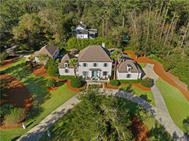 A stunning French Country estate awaits on the island's north on The King and Prince Golf Course, Home of the Hampton Club in Georgia - for sale on GolfHomes.com, golf home, golf lot