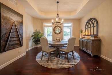 Stunning Contemporary Brick and Stone Ranch style home with on  in Illinois - for sale on GolfHomes.com, golf home, golf lot