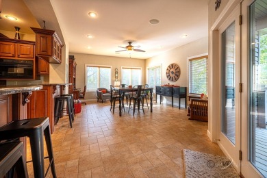 Stunning Contemporary Brick and Stone Ranch style home with on  in Illinois - for sale on GolfHomes.com, golf home, golf lot