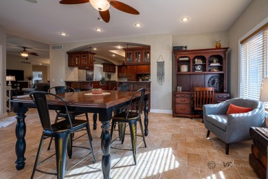 Stunning Contemporary Brick and Stone Ranch style home with on  in Illinois - for sale on GolfHomes.com, golf home, golf lot