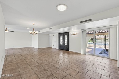 On THE LAKES WEST GOLF COURSE! Enter thru iron gates to front on Sun City Lakes West and East in Arizona - for sale on GolfHomes.com, golf home, golf lot