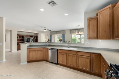 EXPLORE RESORT LIVING IN ARIZONA!! Classy Newport model, fully on Poston Butte Golf Club in Arizona - for sale on GolfHomes.com, golf home, golf lot