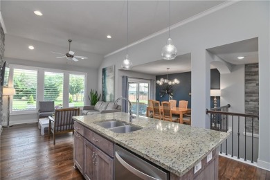 Welcome to comfort and style in this charming 1.5-story reverse on Prairie Highlands Golf Course in Kansas - for sale on GolfHomes.com, golf home, golf lot