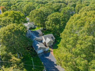 Set on a picturesque corner lot overlooking the Bass River Golf on  in Massachusetts - for sale on GolfHomes.com, golf home, golf lot