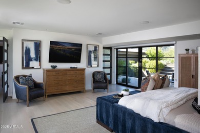 Frank Lloyd Wright inspired home built by Salcito and on Desert Highlands Golf Club in Arizona - for sale on GolfHomes.com, golf home, golf lot