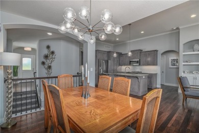 Welcome to comfort and style in this charming 1.5-story reverse on Prairie Highlands Golf Course in Kansas - for sale on GolfHomes.com, golf home, golf lot