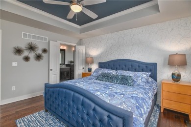 Welcome to comfort and style in this charming 1.5-story reverse on Prairie Highlands Golf Course in Kansas - for sale on GolfHomes.com, golf home, golf lot