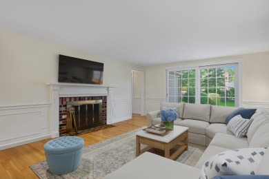 Set on a picturesque corner lot overlooking the Bass River Golf on  in Massachusetts - for sale on GolfHomes.com, golf home, golf lot