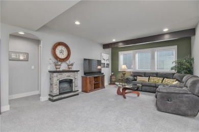 Welcome to comfort and style in this charming 1.5-story reverse on Prairie Highlands Golf Course in Kansas - for sale on GolfHomes.com, golf home, golf lot