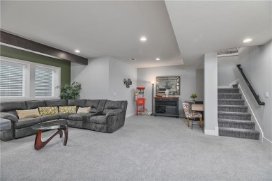 Welcome to comfort and style in this charming 1.5-story reverse on Prairie Highlands Golf Course in Kansas - for sale on GolfHomes.com, golf home, golf lot