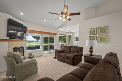 Nestled in a gated golf course community and overlooking serene on Genoa Lakes Golf Club - Lakes Course in Nevada - for sale on GolfHomes.com, golf home, golf lot
