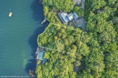 Rare oceanfront property, deep water access on the Bristol on Wawenock Country Club in Maine - for sale on GolfHomes.com, golf home, golf lot