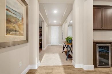 Beautifully landscaped single-story home with an inviting open on Wildhorse Golf Club of Robson Ranch in Texas - for sale on GolfHomes.com, golf home, golf lot