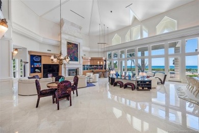 Direct oceanfront French chateau-style estate, set on one of on Sailfish Point Golf Club, Inc. in Florida - for sale on GolfHomes.com, golf home, golf lot