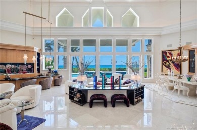 Direct oceanfront French chateau-style estate, set on one of on Sailfish Point Golf Club, Inc. in Florida - for sale on GolfHomes.com, golf home, golf lot