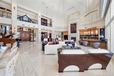 Direct oceanfront French chateau-style estate, set on one of on Sailfish Point Golf Club, Inc. in Florida - for sale on GolfHomes.com, golf home, golf lot