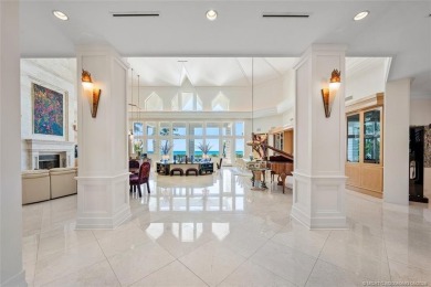 Direct oceanfront French chateau-style estate, set on one of on Sailfish Point Golf Club, Inc. in Florida - for sale on GolfHomes.com, golf home, golf lot