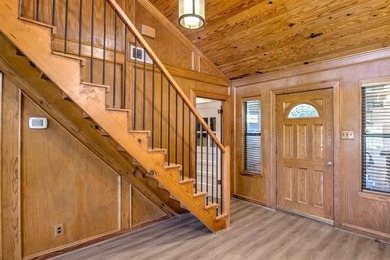 Stunning 5BR, 2.5BA golf course home with lake views on Hole #14 on Lake Kiowa Golf Course in Texas - for sale on GolfHomes.com, golf home, golf lot