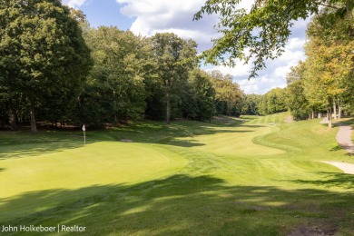 Welcome to this distinctive four-bedroom, three-bath chalet on Canadian Lakes Country Club-The Royal Course in Michigan - for sale on GolfHomes.com, golf home, golf lot