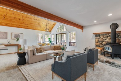 Welcome to your dream mountain home, ideally situated on the on Tahoe Donner Golf Course in California - for sale on GolfHomes.com, golf home, golf lot