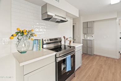 Fresh, bright and updated, this 2BD/2BA Gemini home in Sun City on Sun City Lakes West and East in Arizona - for sale on GolfHomes.com, golf home, golf lot