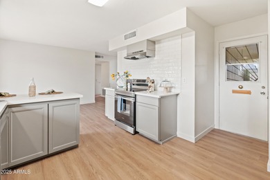 Fresh, bright and updated, this 2BD/2BA Gemini home in Sun City on Sun City Lakes West and East in Arizona - for sale on GolfHomes.com, golf home, golf lot