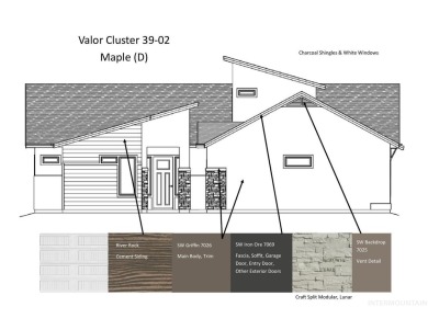 The Maple by Tresidio Homes. Upgraded Patio Home with Stunning on Falcon Crest Golf Club in Idaho - for sale on GolfHomes.com, golf home, golf lot
