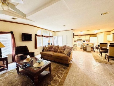 Immaculate Triple-Wide Beauty! Spacious 3 Bed / 2 Bath in on Schalamar Creek Golf and Country Club in Florida - for sale on GolfHomes.com, golf home, golf lot