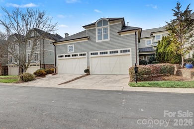 Handsome townhome tucked behind the 15th green of Raintree's on Raintree Country Club in North Carolina - for sale on GolfHomes.com, golf home, golf lot