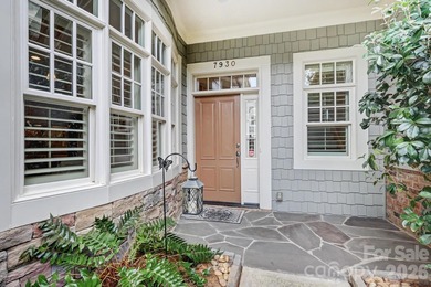 Handsome townhome tucked behind the 15th green of Raintree's on Raintree Country Club in North Carolina - for sale on GolfHomes.com, golf home, golf lot