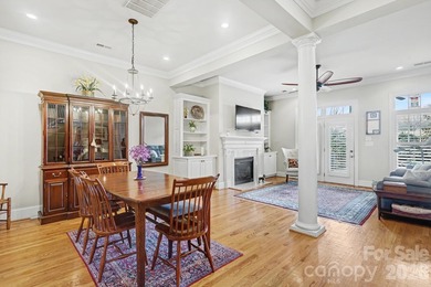 Handsome townhome tucked behind the 15th green of Raintree's on Raintree Country Club in North Carolina - for sale on GolfHomes.com, golf home, golf lot