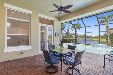 Arguably the finest view in Riverwind, showcasing a serene vista on Oak Harbor Country Club in Florida - for sale on GolfHomes.com, golf home, golf lot