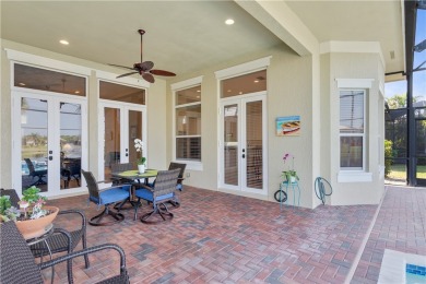 Arguably the finest view in Riverwind, showcasing a serene vista on Oak Harbor Country Club in Florida - for sale on GolfHomes.com, golf home, golf lot