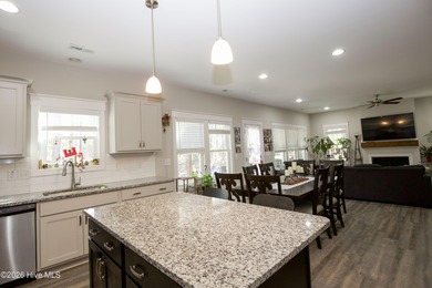 Built in 2023 and located inside the gated Woodlake community on Woodlake Country Club in North Carolina - for sale on GolfHomes.com, golf home, golf lot