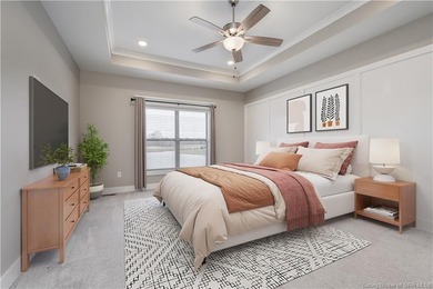 WELCOME TO CHAMPIONS POINTE & this stunning, LIKE-NEW home on Champions Pointe Golf Course in Indiana - for sale on GolfHomes.com, golf home, golf lot