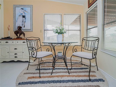 Clean! Fresh updates New Appliances, New AC, Ceiling fans, paint on Barefoot Bay Golf Course in Florida - for sale on GolfHomes.com, golf home, golf lot