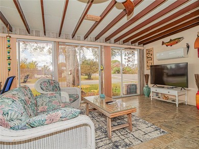 Clean! Fresh updates New Appliances, New AC, Ceiling fans, paint on Barefoot Bay Golf Course in Florida - for sale on GolfHomes.com, golf home, golf lot