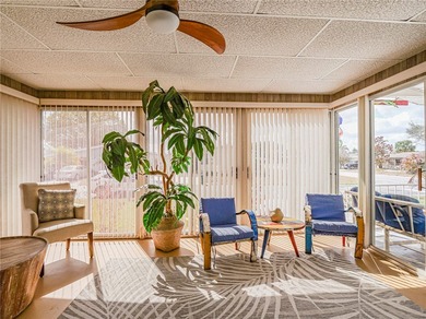 Clean! Fresh updates New Appliances, New AC, Ceiling fans, paint on Barefoot Bay Golf Course in Florida - for sale on GolfHomes.com, golf home, golf lot