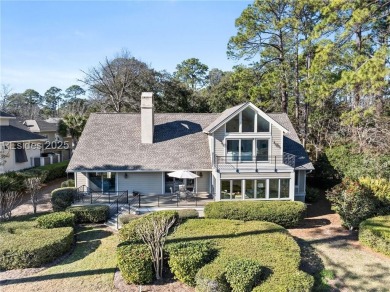 Located on the #1 fairway of the prestigious Pete Dye golf on Long Cove Club in South Carolina - for sale on GolfHomes.com, golf home, golf lot