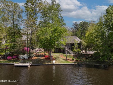 Priced to Sell! Stunning Waterfront Home on Rare Double Lot in on River Golf and Country Club at Lake Royale in North Carolina - for sale on GolfHomes.com, golf home, golf lot