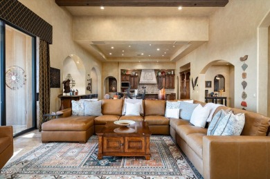 This single level Spanish estate with Desert Mountain Golf on Desert Mountain Golf Club - Renegade Course in Arizona - for sale on GolfHomes.com, golf home, golf lot