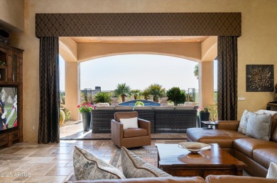 This single level Spanish estate with Desert Mountain Golf on Desert Mountain Golf Club - Renegade Course in Arizona - for sale on GolfHomes.com, golf home, golf lot