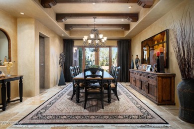 This single level Spanish estate with Desert Mountain Golf on Desert Mountain Golf Club - Renegade Course in Arizona - for sale on GolfHomes.com, golf home, golf lot